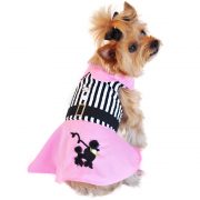 Doggie Design Pink Poodle Harness Dress