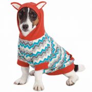 Zack and Zoey Chevron Fox Hoodie
